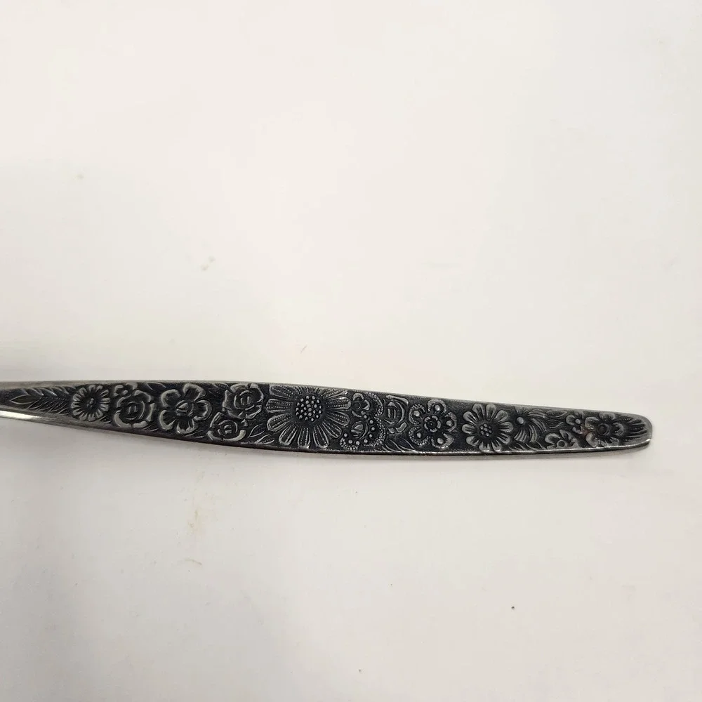 Vintage Interpur Jardinera Dinner Fork 7-5/8